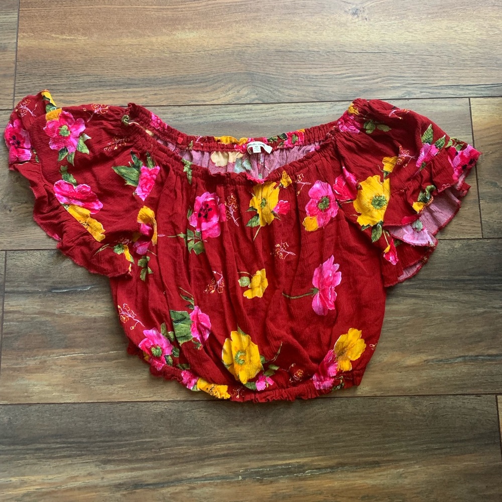 off shoulder, crop top